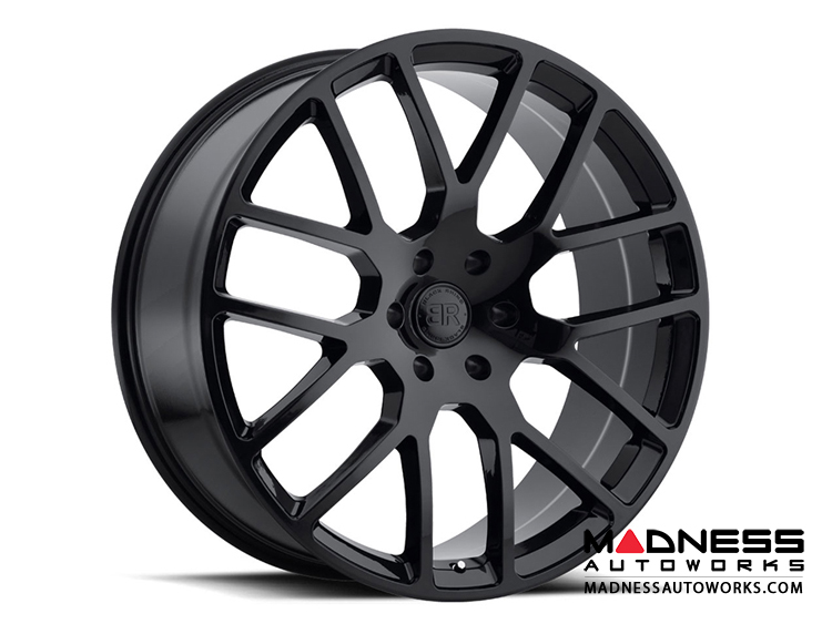 Jeep Custom Wheels (1) - Black Rhino - 22 x 9.5" - Kunene - Gloss Black